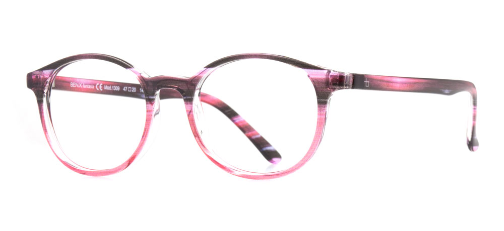 BENX FANTASIA Eyeglasses Teenage Woman Round Full-Rimmed Grilamid (TR90) Unfiltered BXFNTS 1309-C.22